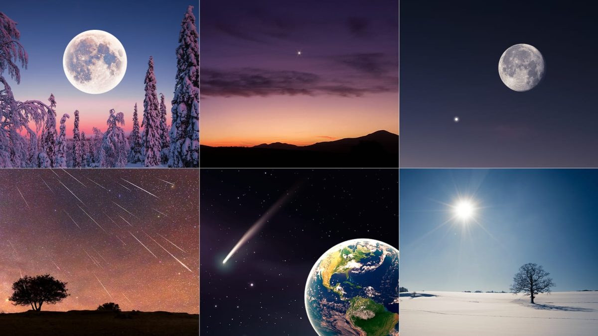 Examples of Night Sky Events!