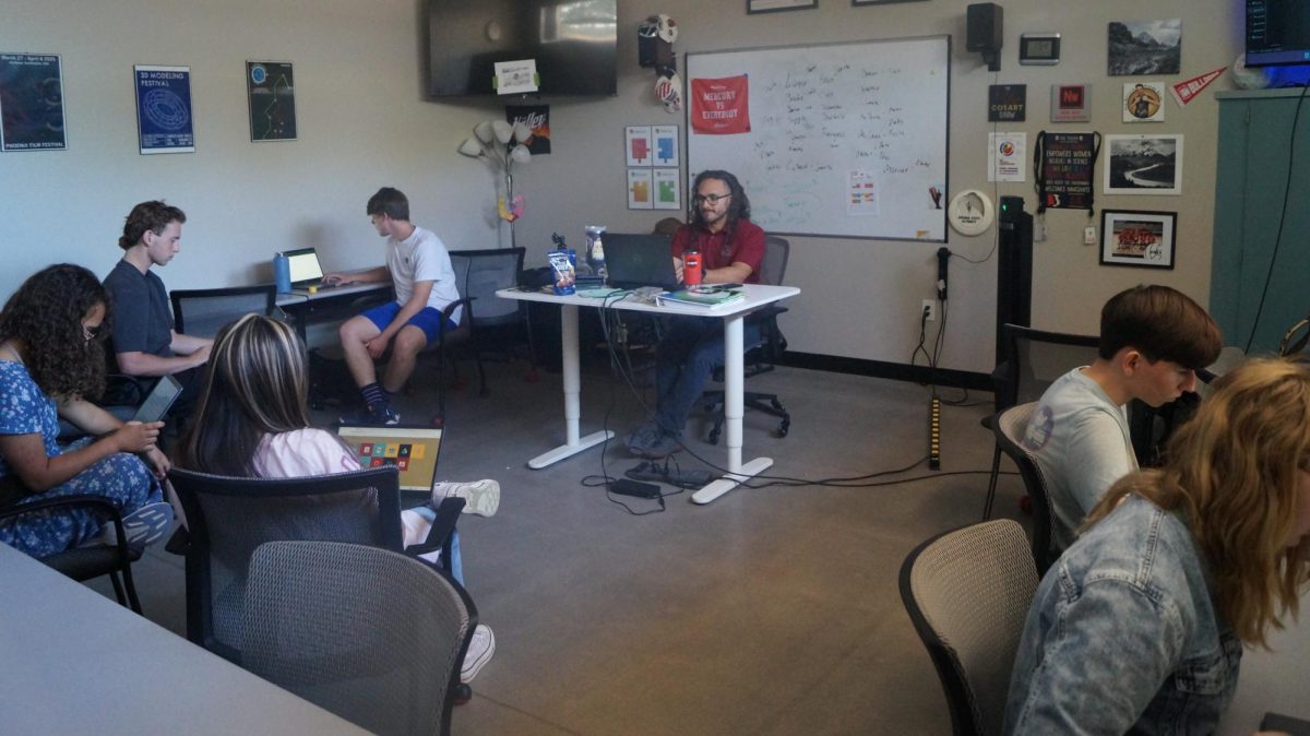 Mr. Brodie's Digital Media Class at work!