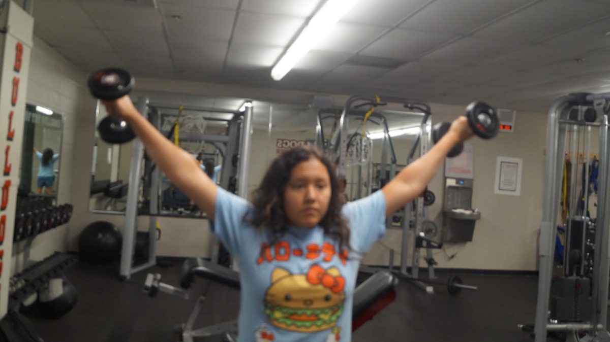 Grace John-stone working out 